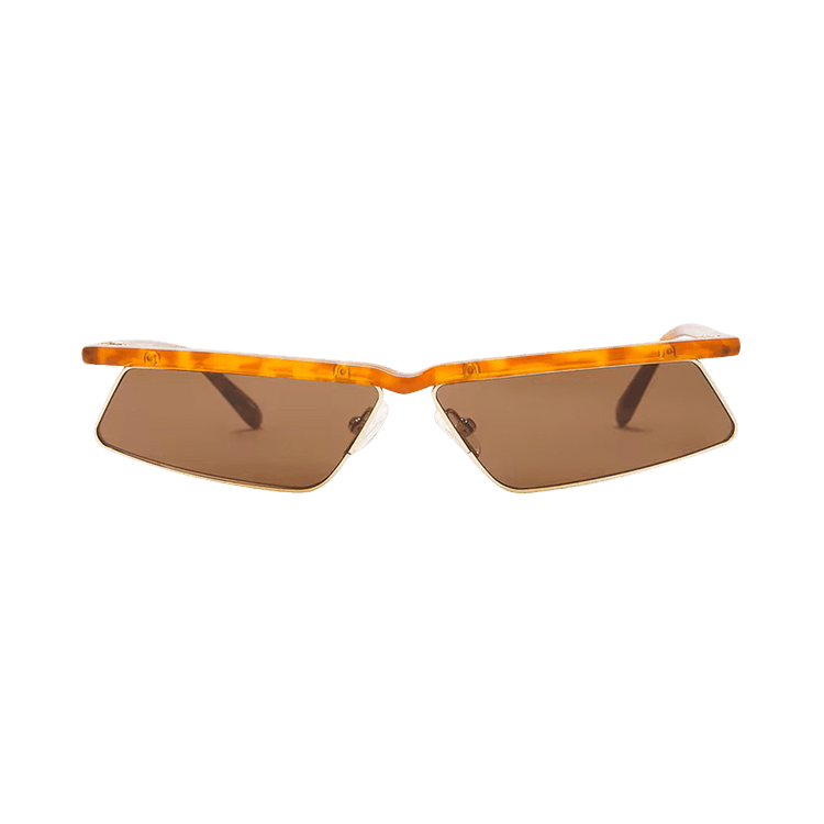 The Attico Aria Sunglasses — Yellow – Blonde T Shell Brown ATTICO70C3SUN