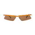The Attico Aria Sunglasses — Yellow – Blonde T Shell Brown ATTICO70C3SUN