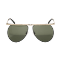 The Attico Mina Sunglasses — Yellow