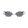 Song for the Mute The Goggle Sunglasses — Silver