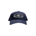 Awake NY King Logo Trucker Hat 'Navy'