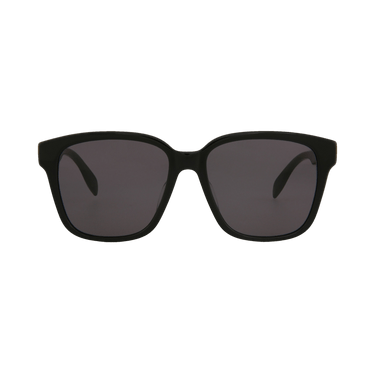 Alexander McQueen Square Sunglasses — Black – Grey AM0331SK 002