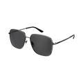 Gucci Square Sunglasses — Black – Trevalie Ruthenium Smoke GG0987SA 001