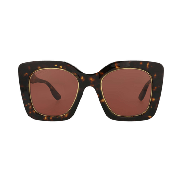 Gucci Square Sunglasses — Brown – Havana GG1151S 003