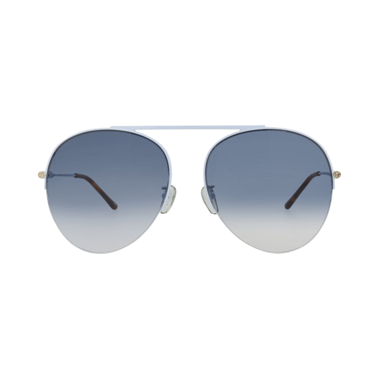 Gucci Aviator Sunglasses — Blue