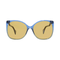 Gucci Square Sunglasses — Blue – Brown GG1010S 003