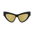 Gucci Cat Eye Sunglasses — Black – Gold GG1294S 002