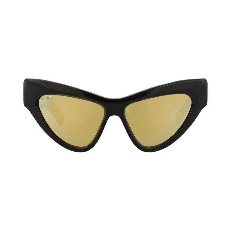 Gucci Cat Eye Sunglasses — Black – Gold GG1294S 002