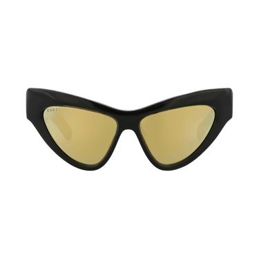 Gucci Cat Eye Sunglasses — Black – Gold GG1294S 002