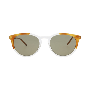 Gucci Round Sunglasses — Brown – Havana Silver GG1048S 004