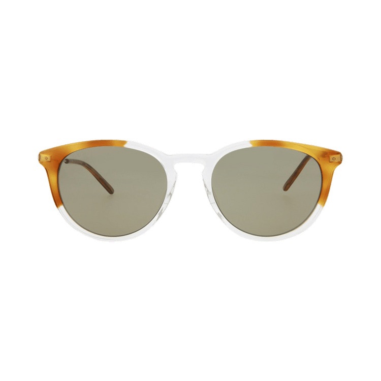 Gucci Round Sunglasses — Brown – Havana Silver GG1048S 004