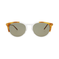 Gucci Round Sunglasses — Brown – Havana Silver GG1048S 004
