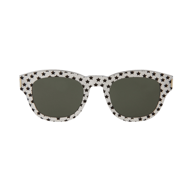 Saint Laurent Round Sunglasses — Silver – Bold 2 012