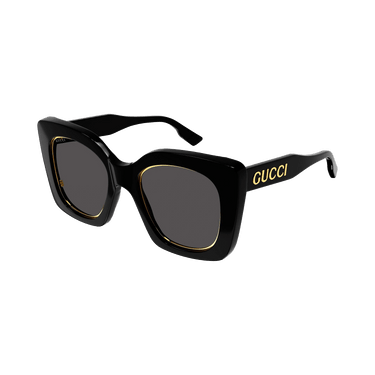 Gucci Square Sunglasses — Black – Trevalie Grey GG1151S 001