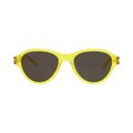 Saint Laurent Oval Sunglasses — Yellow