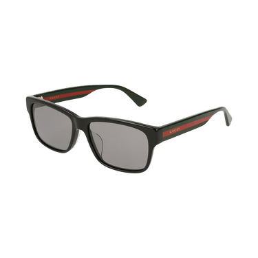 Gucci Square Sunglasses — Black – Trevalie Multicolor Silver GG0340SA 001