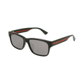 Gucci Square Sunglasses — Black – Trevalie Multicolor Silver GG0340SA 001