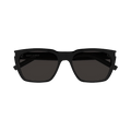 Saint Laurent Square Sunglasses — Black – Trevalie 598 001