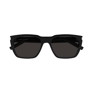 Saint Laurent Square Sunglasses — Black – Trevalie 598 001