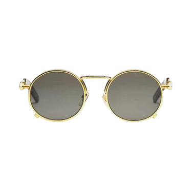Jean Paul Gaultier Lunettes Ressort Sunglasses — Gold