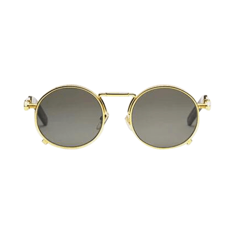 Jean Paul Gaultier Lunettes Ressort Sunglasses — Gold