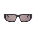 Balenciaga Rectangular Sunglasses — Black – Grey BB0366S