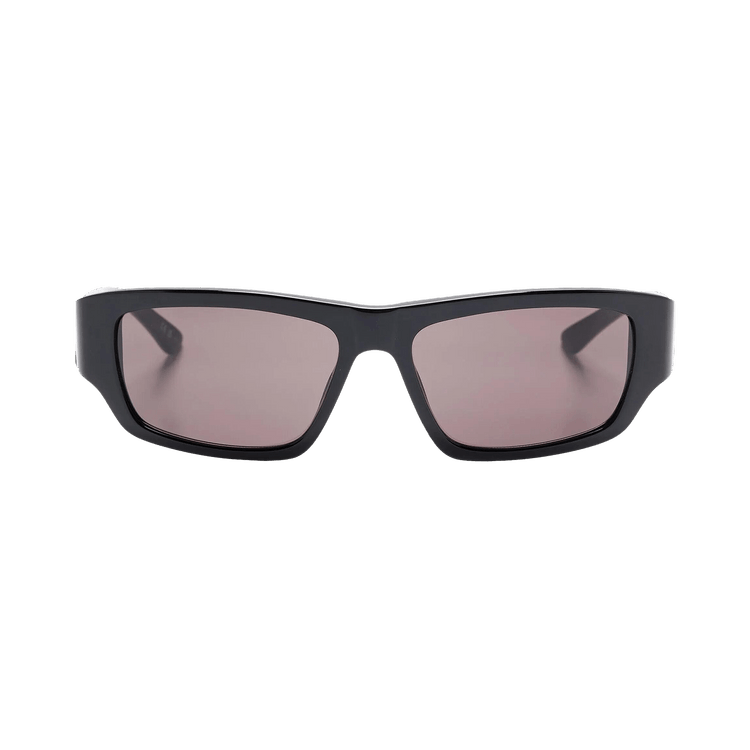 Balenciaga Rectangular Sunglasses — Black – Grey BB0366S