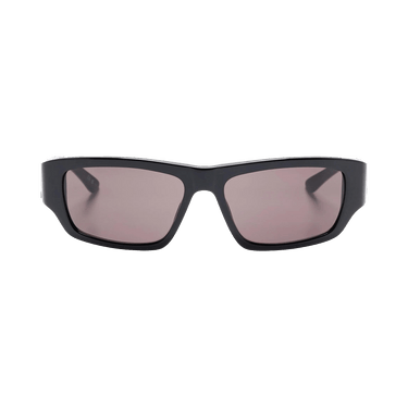 Balenciaga Rectangular Sunglasses — Black – Grey BB0366S