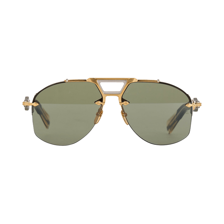 Jacques Marie Mage Alta Sunglasses — Gold