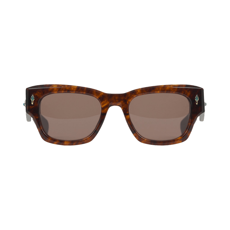 Jacques Marie Mage Zuma Sunglasses — Brown