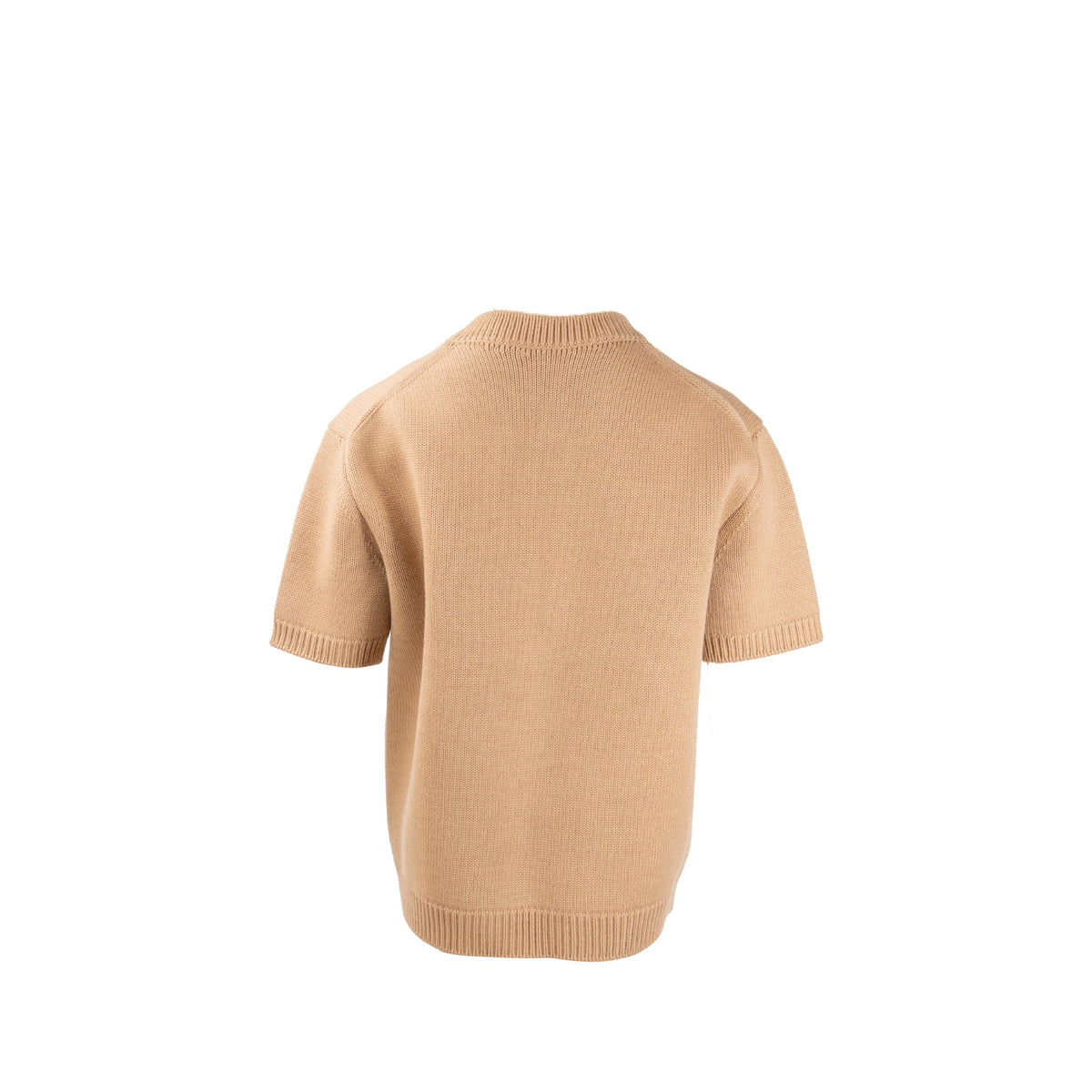 miu-miu-size-38-short-sleeve-sweater-wool-nylon-beige