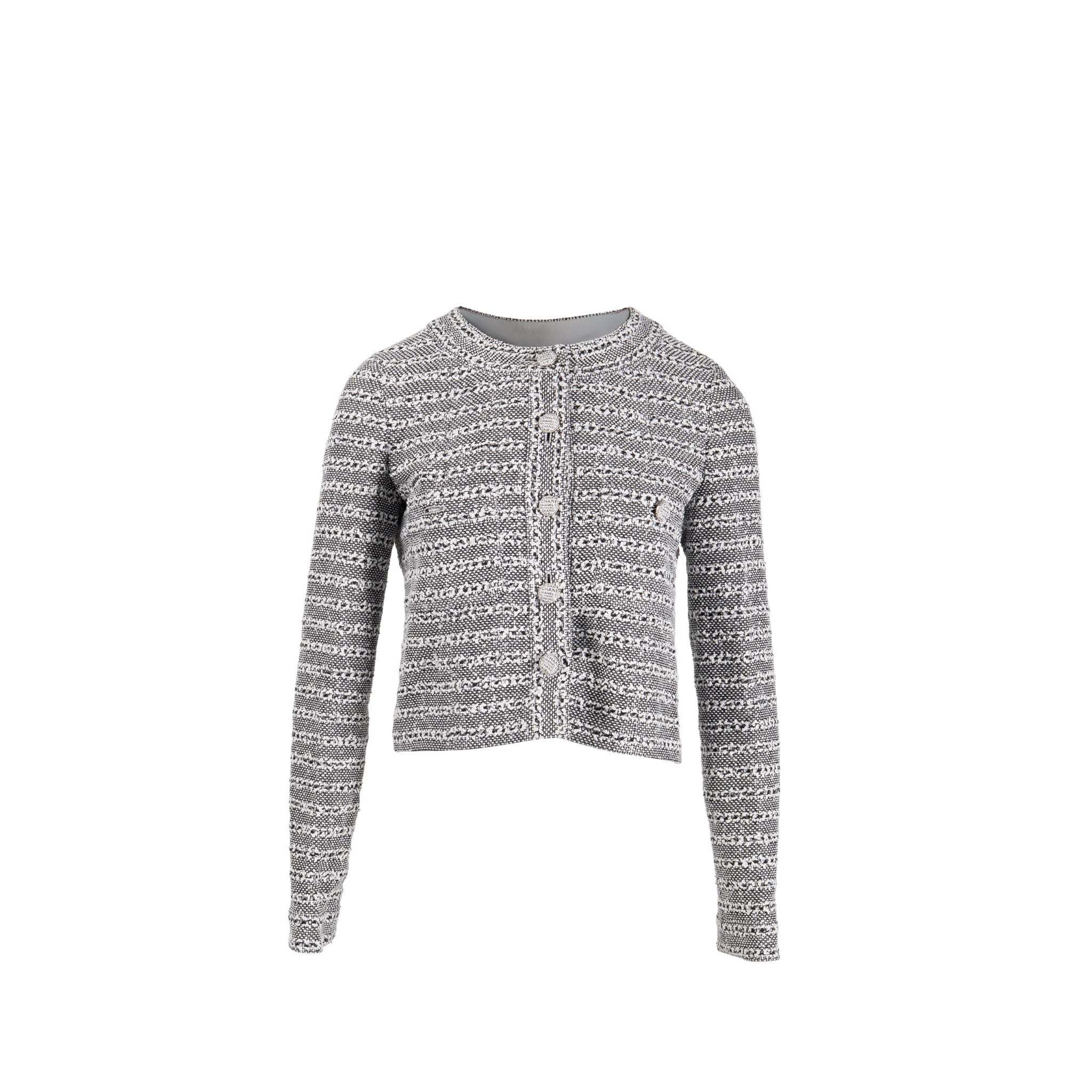 chanel-size-38-iridescent-tweed-jacket-cotton-polyamide-acrylic-black-white-grey