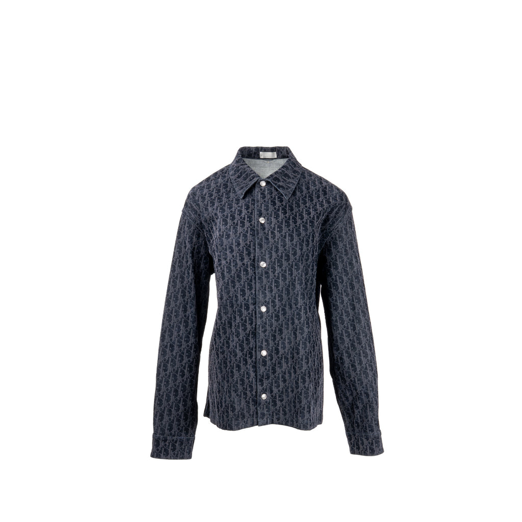dior-size-50-oblique-overshirt-velvet-denim-navy