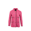 chanel-size-34-tweed-jacket-pink-white-black