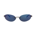 Balenciaga Round Sunglasses — Grey
