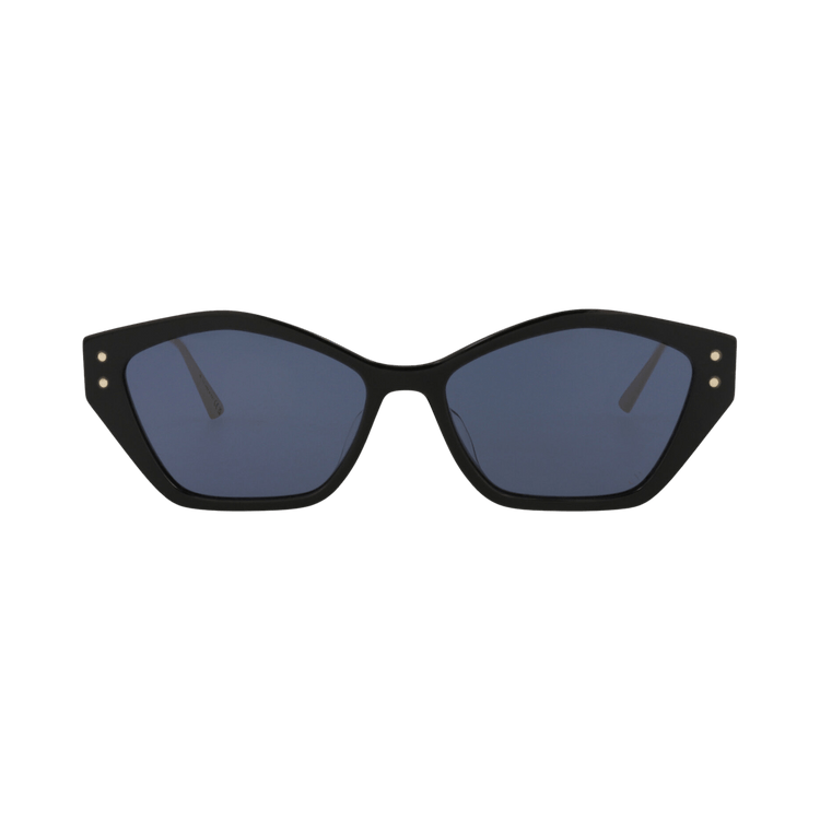 Dior Cat Eye Sunglasses — Black – Gold Blue CD40107U 01V