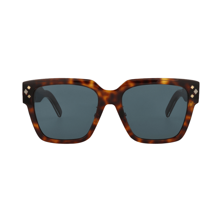 Dior Square Sunglasses — Brown