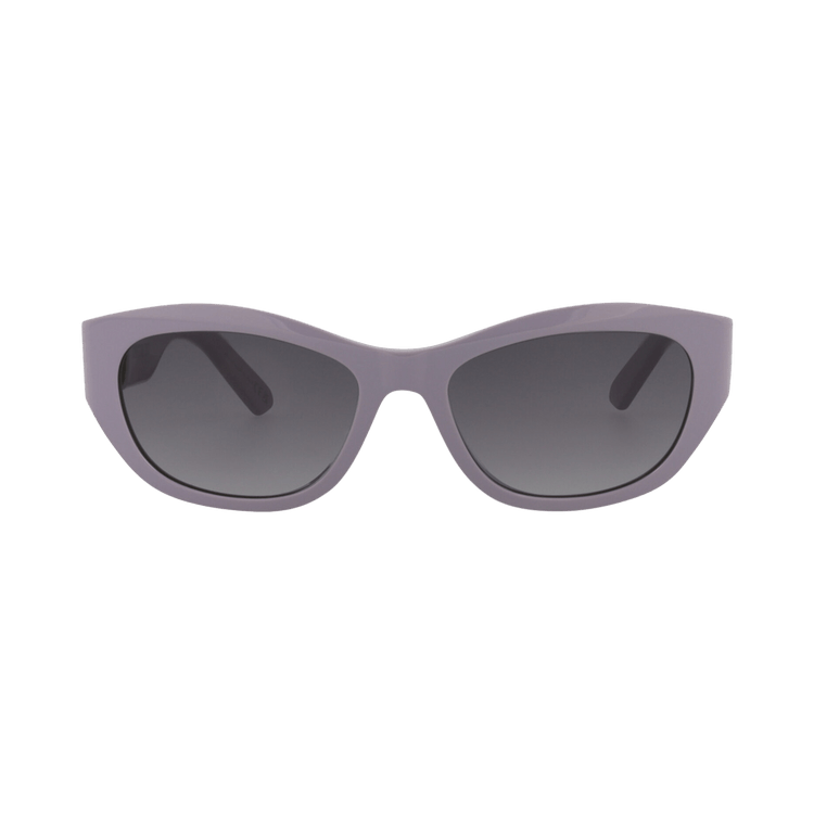 Dior Round Sunglasses — Purple