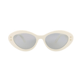 Dior Round Sunglasses — White