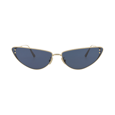 Dior Cat Eye Sunglasses — Gold – Blue CD40094U 10V
