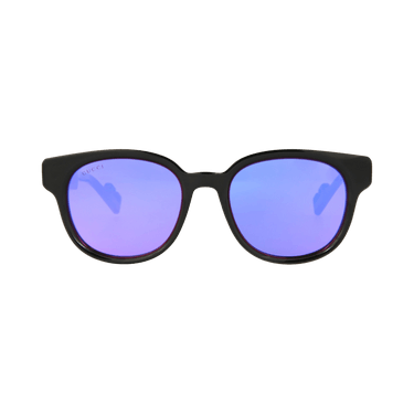 Gucci Round Injection Sunglasses — Black – Violet GG1237S 002
