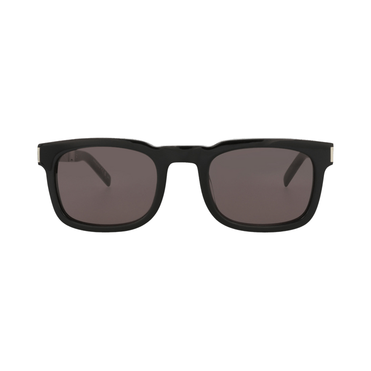 Saint Laurent Square Sunglasses — Black – Trevalie Silver 581 001