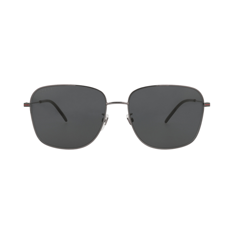 Gucci Square Sunglasses — Grey – Ruthenium GG1464SA 001
