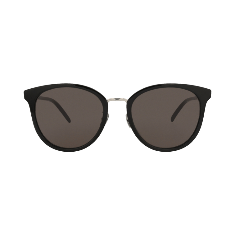 Saint Laurent Round Sunglasses — Black – M101 001