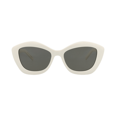 Saint Laurent Cat Eye Sunglasses — White