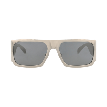 Saint Laurent Square Sunglasses — Silver – 635