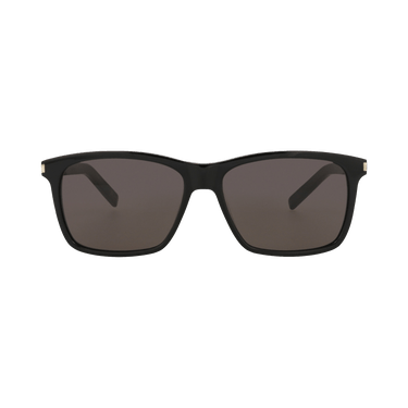 Saint Laurent Square Sunglasses — Black – Trevalie 339 001