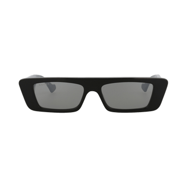Gucci Square Sunglasses — Black – Trevalie Grey Silver GG1331S 005