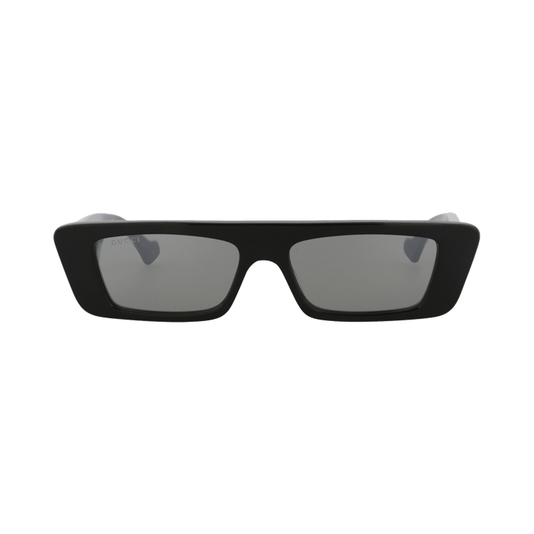 Gucci Square Sunglasses — Black – Trevalie Grey Silver GG1331S 005