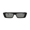 Gucci Square Sunglasses — Black – Trevalie Grey Silver GG1331S 005